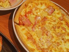 培根鸡肉拼盘披萨-萨莉亚意式餐厅(江桥万达广场店)