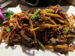 干煸牛肉丝-蜀锦堂·川味现炒(襄阳武商汇店)