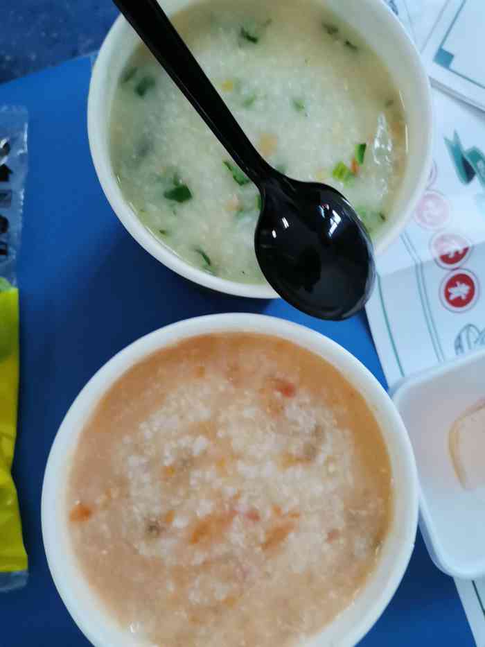 江川右·一家有态度的粥店-"比预计送达时间提前了20多分钟,进不来小.