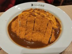 炸猪排咖喱蛋包饭-CoCo壱番屋