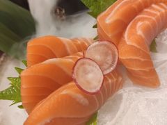 三文鱼刺身-山之川日料放题(通州店)