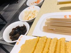 炸豆皮-蜀留香火锅·始于1999·原四川老火锅(白堤路店)