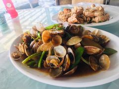 炒花甲-红月湾海鲜饭店•沙滩海景(双月湾店)