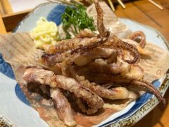 炸鱿鱼须-酒窝夜酌居酒屋(中海水岸馨都店)