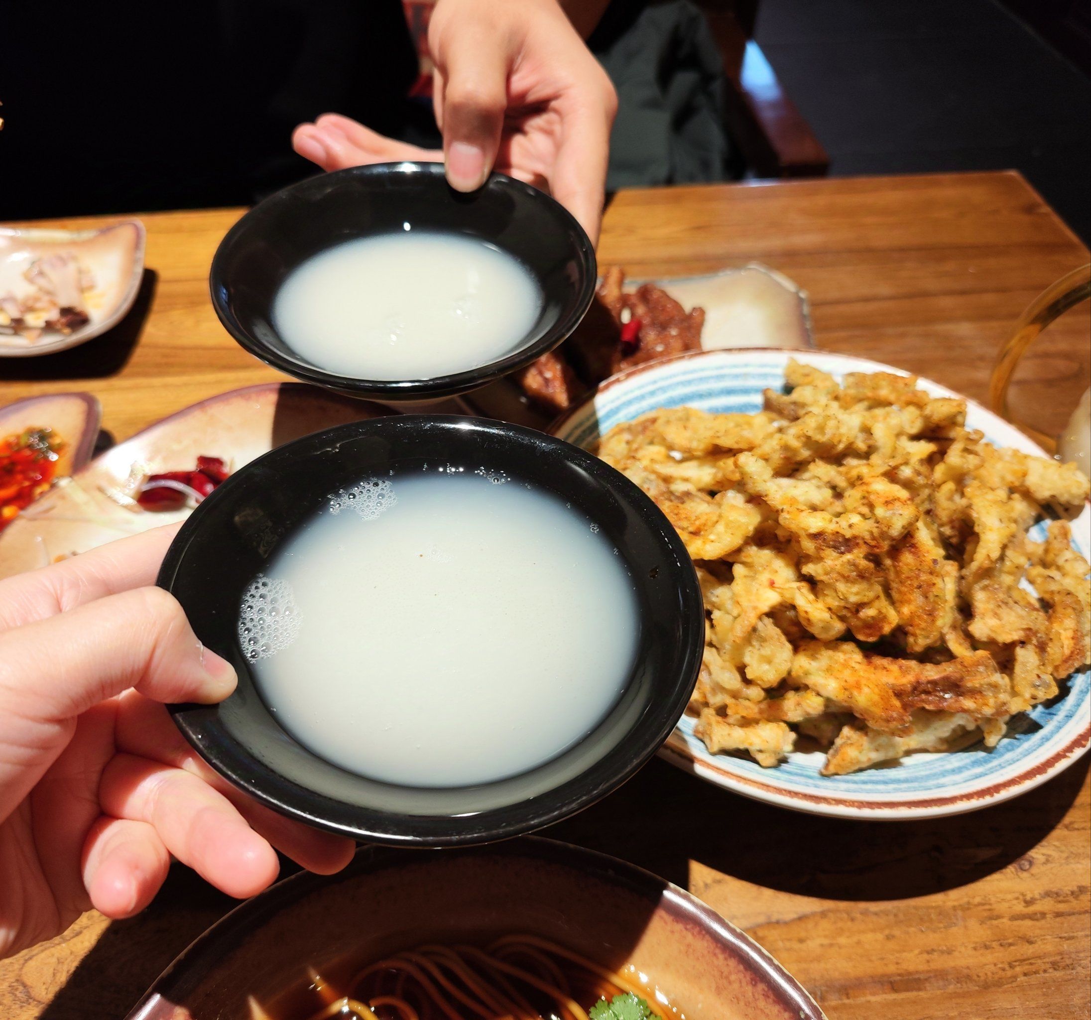 冬天一起来喝米酒吧