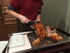 极品烤鸭-海派美食·家宴海鲜青岛菜·石锅鲽鱼头(东方城店)