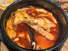 -明洞阿姨·韩式酱蟹烤肉·创意料理(三元桥店)