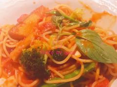 鲜茄蓉杂菜炒意粉-翠华餐厅