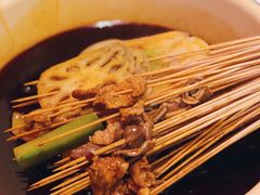 -拈签一笑黄牛肉辣卤串串