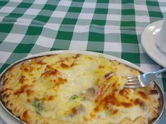 乳酪焗素菜-小白桦西餐厅