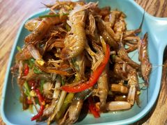 拌嘎巴虾-潮庭·大连海鲜·炭火烧烤·扇贝王(大连店)