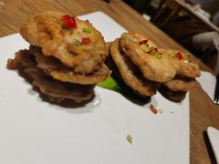 椒盐藕夹-枣子树·素食餐厅(普陀山店)
