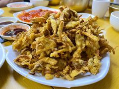 干炸鲜蘑-屋里家延边朝鲜族冷面(南园店)