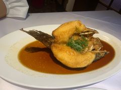 黄油花雕浸笋壳鱼-玫瑰厅上海菜(兴国路店)