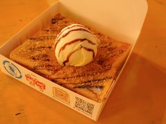 香草冰淇淋厚吐司-阿信厚吐司(曾厝垵店)