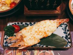 黄金芝焗阿根廷大虾-仙隐小鹿料理食堂(沙市人信汇店)