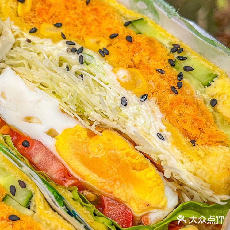河西大学城💰10r的三明治🥪料多到快溢出来