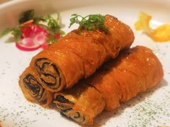 捞汁紫豆卷-若蘭慈·无国界素食料理(欢乐海岸店)
