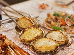 弹牙黄油大连鲍-白仁仔· 活烤海鲜 宵夜(豫园店)