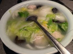 青菜肉圆粉丝汤-老头儿油爆虾(星光一期店)