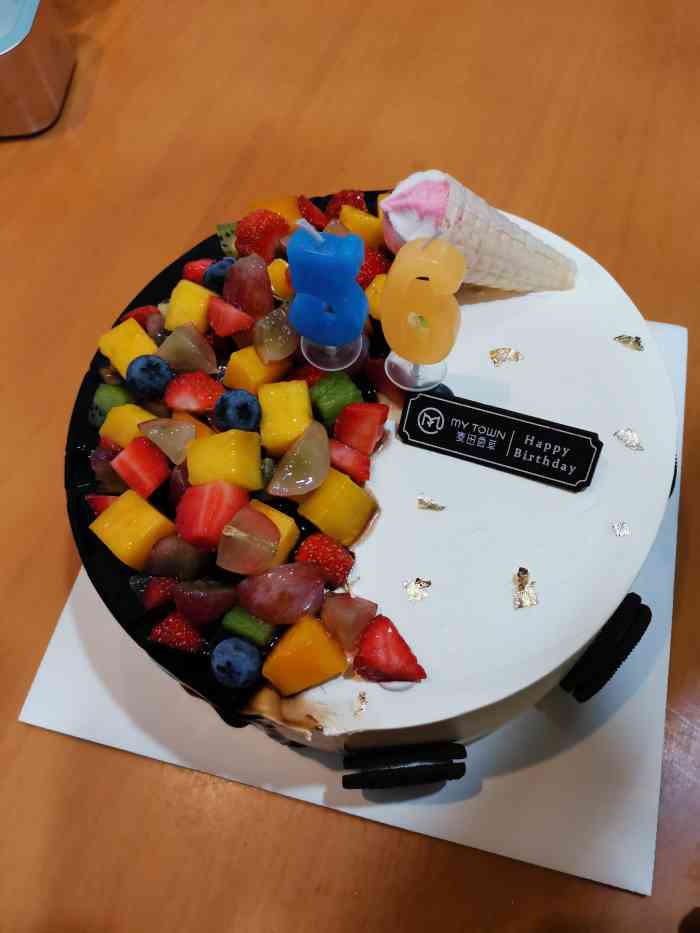 麦田香草总部直营(鑫苑店)-"蛋糕还是可以的,闺密过生日临时定的,哈哈