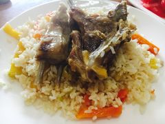 羊排抓饭-宝山一号馕坑肉