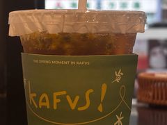 西柚百香果苏打-KAFVS咖啡思咖啡馆(香海路店)