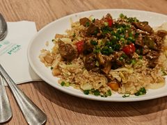 火山牛肉炒饭-玛格萝妮比萨屋(四平店)