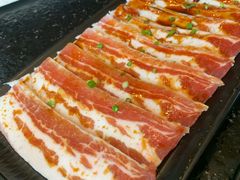 调味猪五花-九田家黑牛烤肉料理(珠江摩尔店)