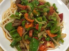 辣子肉拌面-新疆风味冷水鱼庄(友谊峰路店)