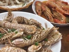 椒盐皮皮虾-红灯笼龙凤饭店(宁波老字号店)