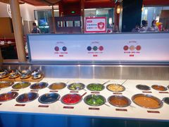 自助调料区-左庭右院鲜牛肉火锅(苏州园区永旺店)
