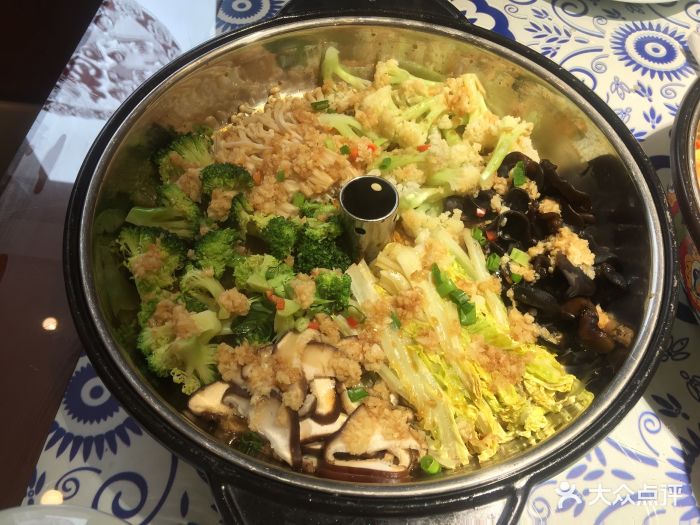 沽上民肴·大鱼泡饼(开发区店)汽锅时蔬图片 - 第4张