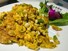 牛骨髓炒鸡蛋-直隶安家牛肉罩饼(七一路店)