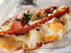 蛋香火腿肠面包-苹果花园(襄阳南路店)