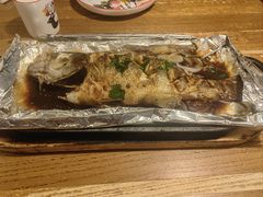 酱烤活鲈鱼-新白鹿餐厅(龙游路总店·杭帮菜名店)