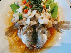 青花椒蒸笋壳鱼-猪肉婆私房菜(容桂总店)