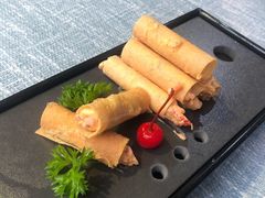 脆筒龙虾卷-后海16号·北京私房菜