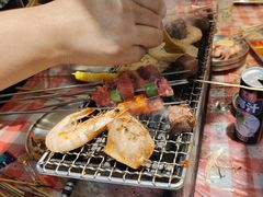 -生火火·地摊小炉子烧烤自助.鲜切牛羊肉(龙湖北城天街店)