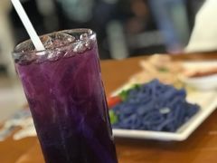 -蝶豆花蓝面条
