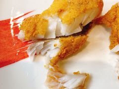 香酥黄花鱼饼子-鑫真味私房菜馆