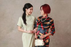 -时光纪亲子全家福照相馆(静安店母女写真父母纪念照)