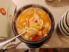 海鲜辣豆腐汤-白玉·朝鲜族烤串(深圳Kkone店)