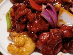 虾仁炒鸡球-陈傻子餐厅(世纪都会店)