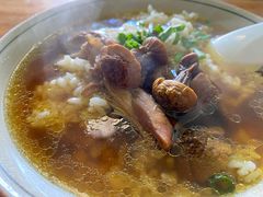 姬松茸鸡汤泡饭-玉滋補