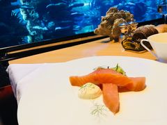 橡木烟熏三文鱼-迪拜帆船酒店海底餐厅