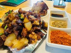 石头烤牛窝骨-蒙料·手把肉(望京店)