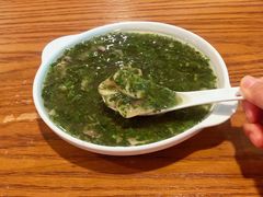荠菜烩蘑菇-建国328 本帮小馆·面馆