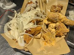 双拼炸鸡-富乐满韩国正宗炸鸡韩国料理(虹泉路店)