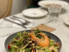 藜麦大虾沙拉-馨园villa融合菜(东山店)